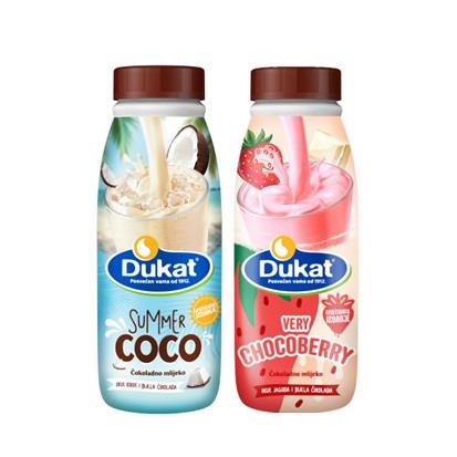 Čokoladno mlijeko Dukat 0,5 L kokos ili chocoberry 