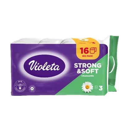 Toaletni papir Violeta kamilica 16 rola