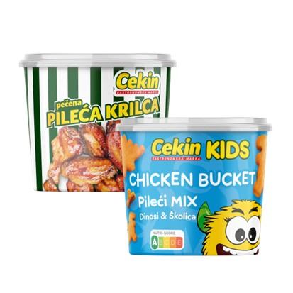 Cekin bucket kids ili krilca 500 g Vindija