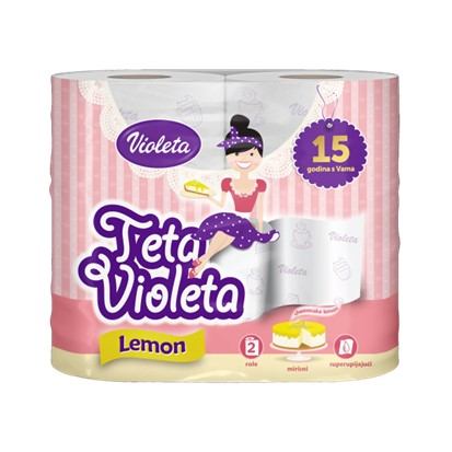PApirnati ručnici Violeta lemon 2 role
