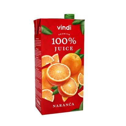 Vindi juice naranča 100 % 2 L