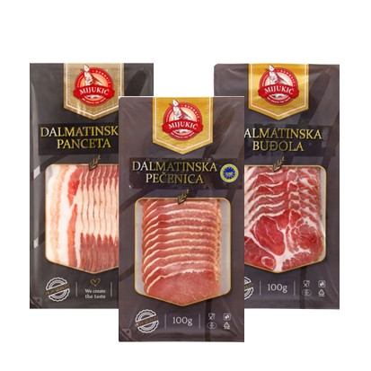 Dalmatinska pećenica, buđola i panceta Mijukić 100 g