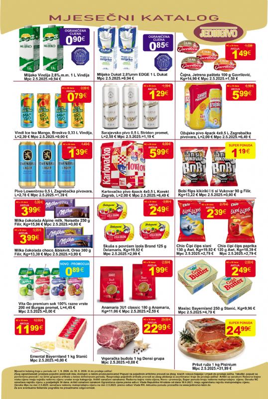 NOVI mjesečni katalog Jedinstva!