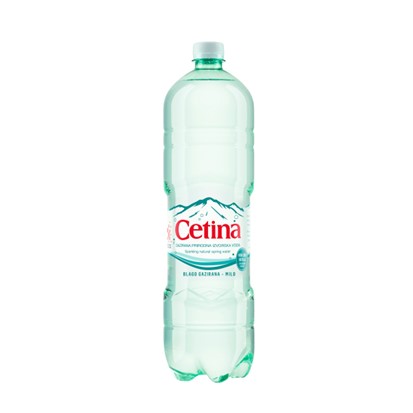 Gazirana izvorska voda Cetina 1,5 L