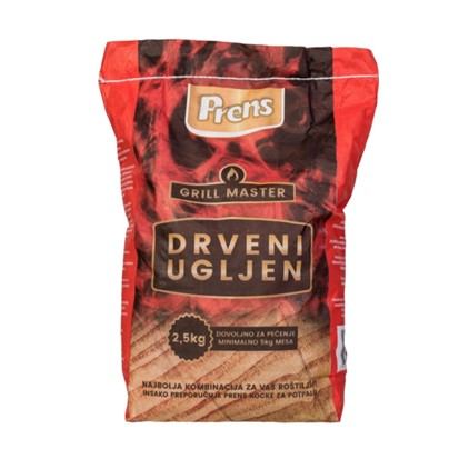 Drveni ugljen Prens Grill master 2,5 kg