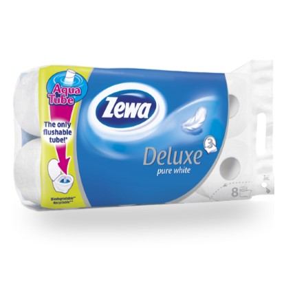 Toaletni papir Zewa Pure white aquatube 8 komada