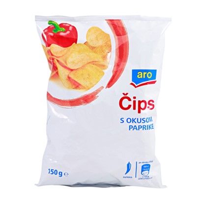 Čips Aro paprika 150 g