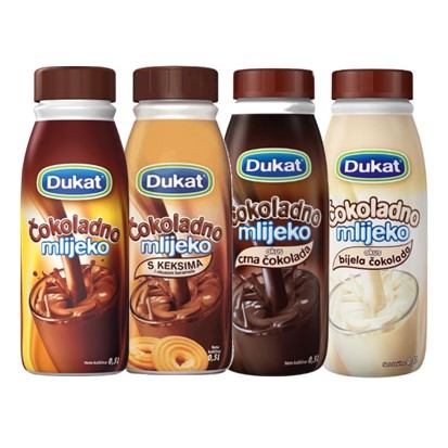 Čokoladno mlijeko Dukat 0,5 L razne vrste