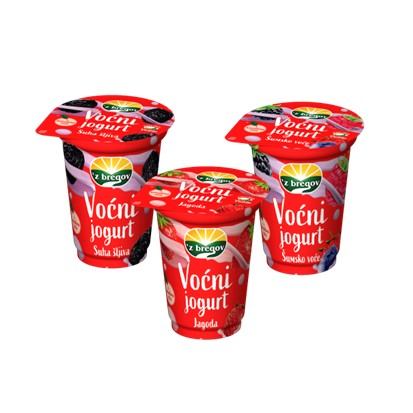 Voćni jogurti Zbregov mix, jagoda 150 g