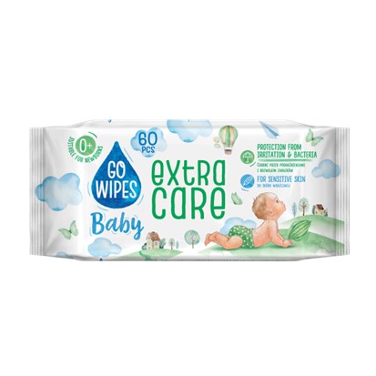 Baby vlažne maramice Go wipes extra care 60 komada