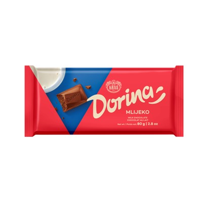 Čokolada Dorina mliječna 80 g