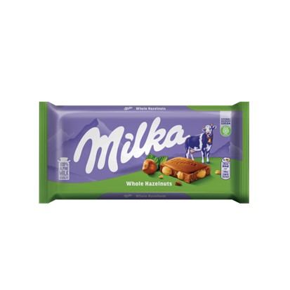Čokolada Milka cijeli lješnjak 95 g