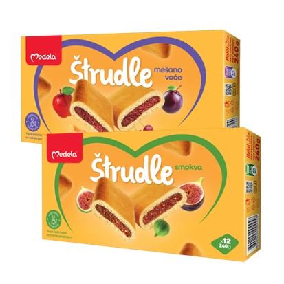 Štrudle Medela smokva i voćni mix 240 g
