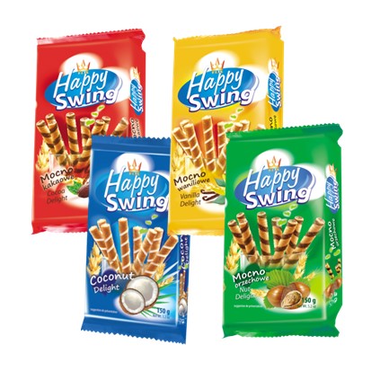 Rolice Swing kakao, vanilija, lješnjak i kokos 150 g