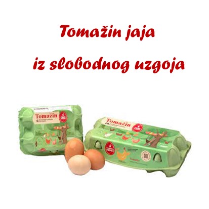 Jaja Tomažin iz slobodnog uzgoja