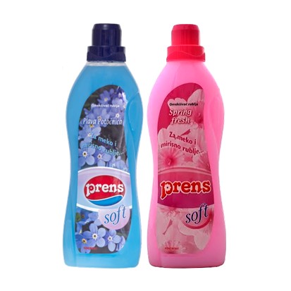 Omekšivači Prens Pink spring i Plava potočnica 1L